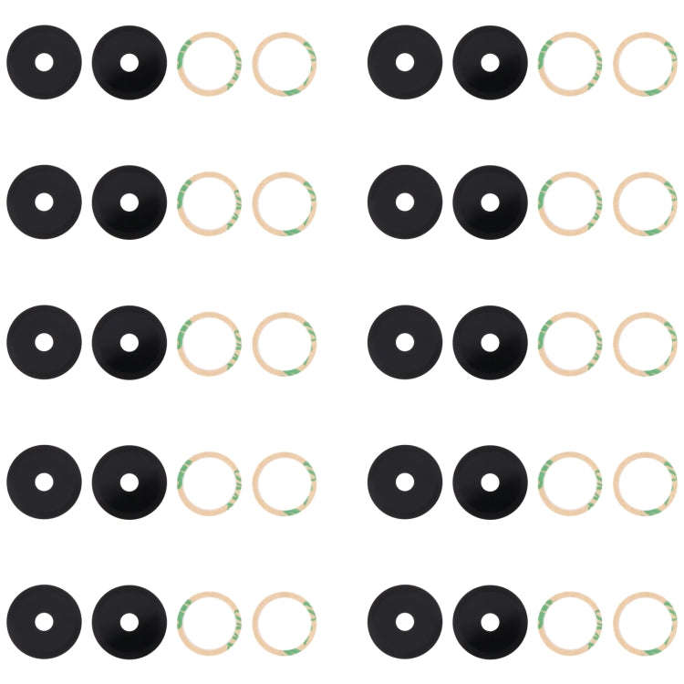 For vivo Y02S 10pcs Back Camera Lens