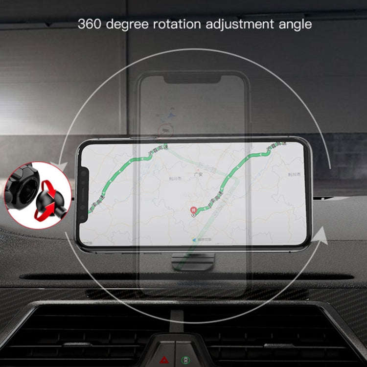 Yesido C91 Car Center Console Paste Magsafe Magnetic Phone Tablet Holder(Black)