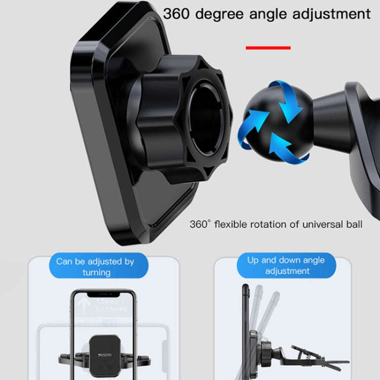 Yesido C92 Car CD Port Magsafe Magnetic Phone Holder(Black)