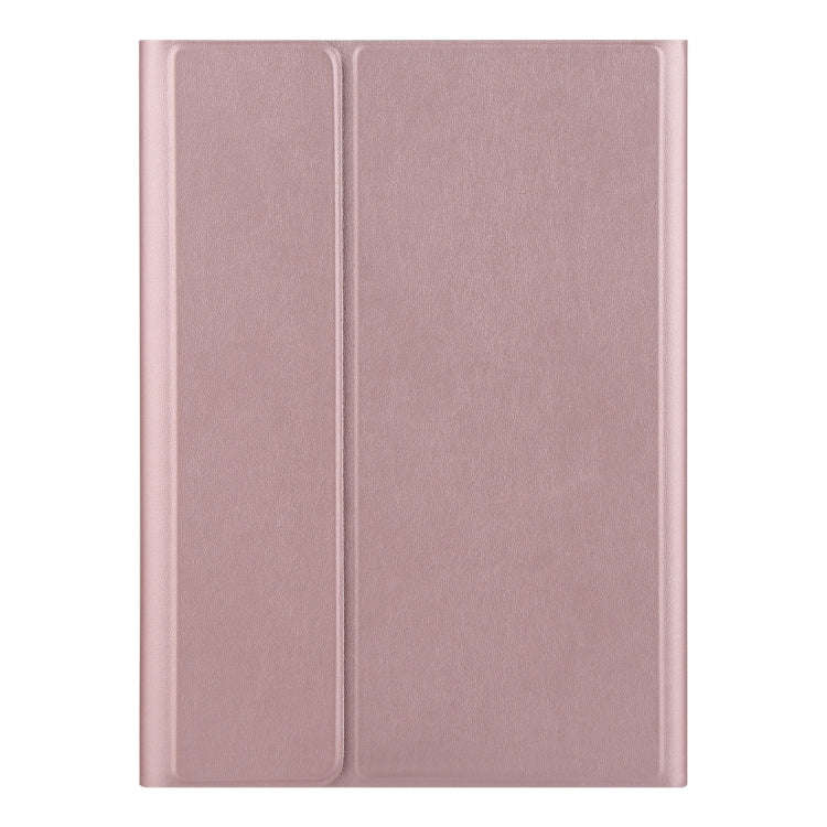 For Lenovo Tab M10 3rd Gen TB-328XU Bluetooth Keyboard Leather Tablet Case(Rose Gold)