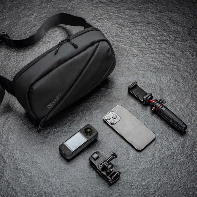 STARTRC Portable Shoulder Waterproof Drone Bag For DJI OM6 / Mini 3 / Mini 3 Pro / Mini 2(Black)