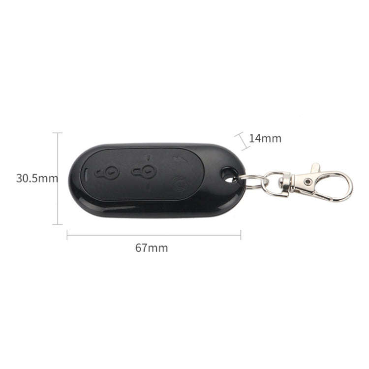 315MHz Copy Code 2pcs For Yadea Four-button Anti-theft Alarm Wireless Key Remote Control
