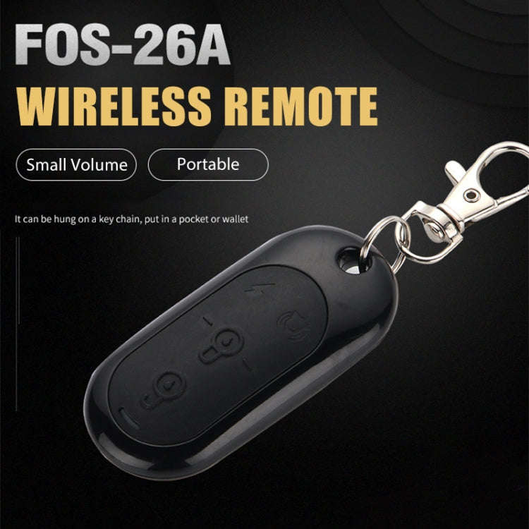 315MHz Copy Code 2pcs For Yadea Four-button Anti-theft Alarm Wireless Key Remote Control