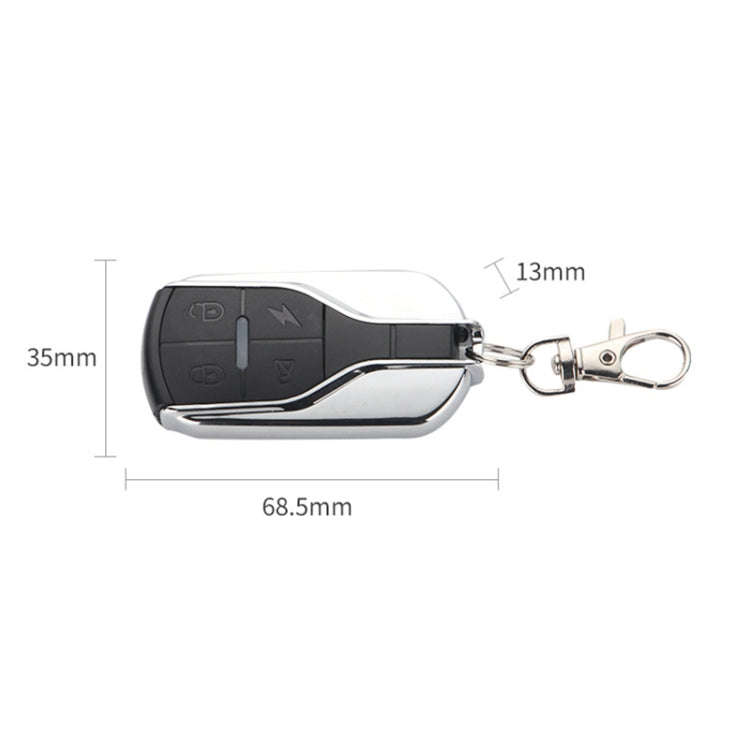 433MHz Copy Code 2pcs For Maserati Four-button Anti-theft Alarm Wireless Key Remote Control
