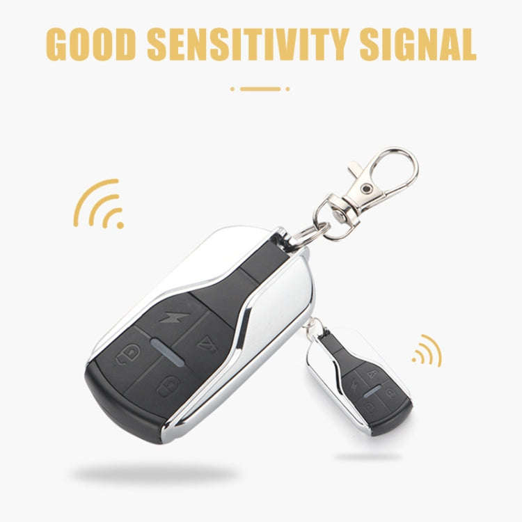 433MHz Copy Code 2pcs For Maserati Four-button Anti-theft Alarm Wireless Key Remote Control