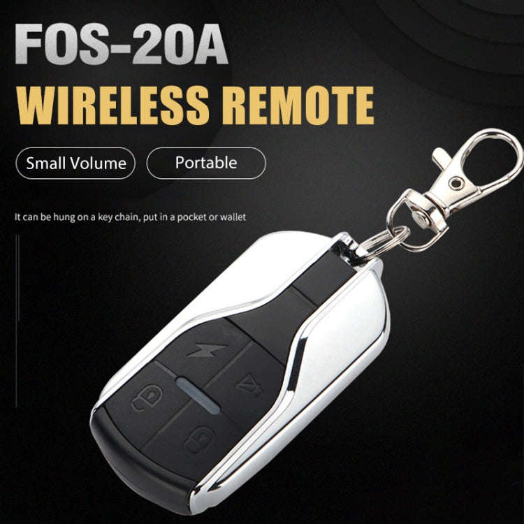 433MHz Copy Code 2pcs For Maserati Four-button Anti-theft Alarm Wireless Key Remote Control