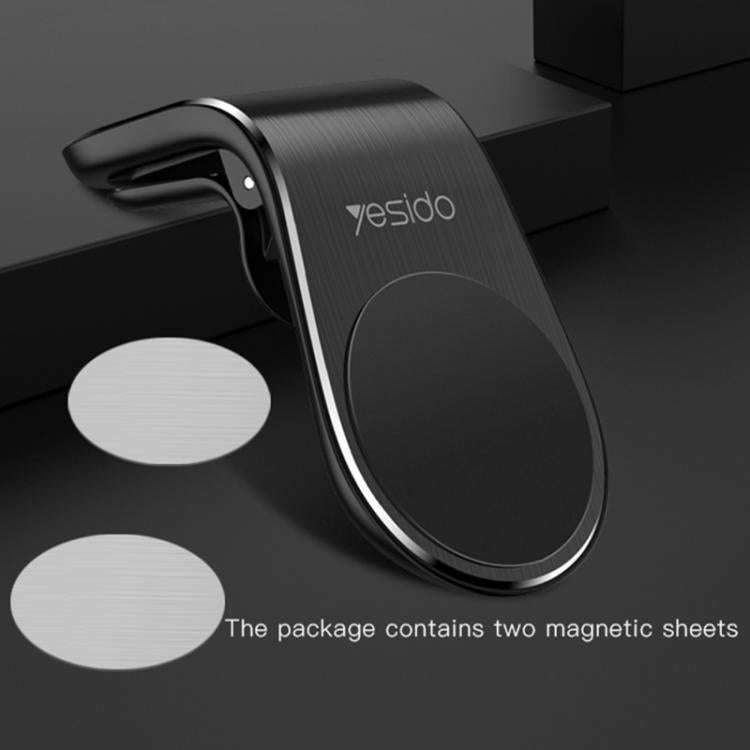 Yesido C64 Car Air Vent Strong Magnetic Phone Holder(Black)