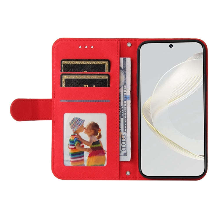 For Huawei nova 11 Skin Feel Life Tree Metal Button Leather Phone Case(Red)