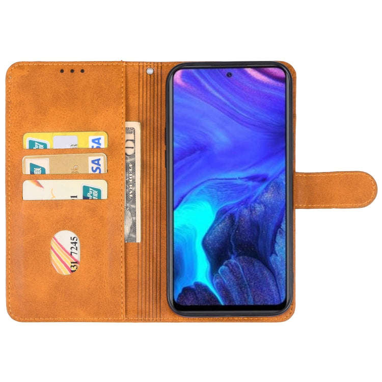 For Infinix Note 30 Leather Phone Case(Brown)