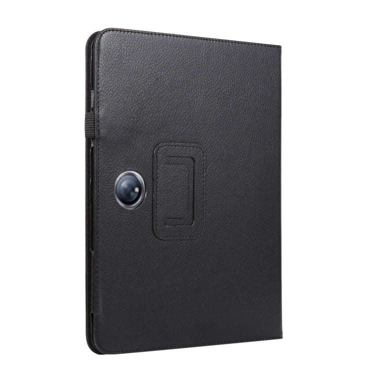 For OPPO Pad 2 2023 Litchi Texture Leather Tablet Case(Black)