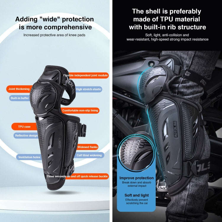 4 in 1 Elbow Pads Motolsg Motorcycle Bicycle Riding Protective Gear