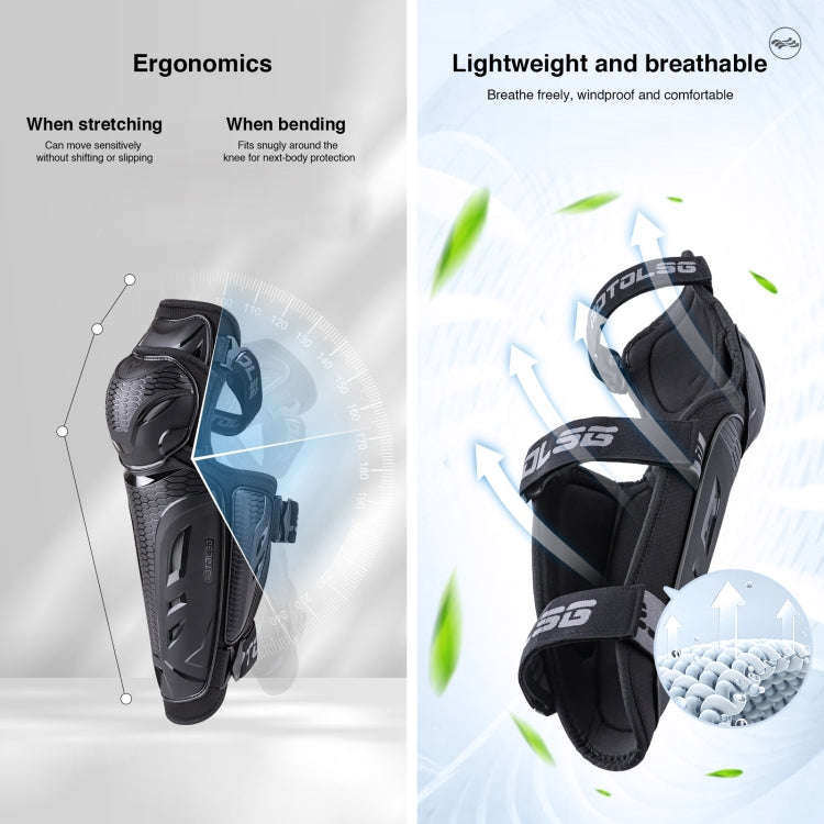 4 in 1 Elbow Pads Motolsg Motorcycle Bicycle Riding Protective Gear