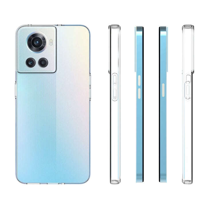 For OnePlus Ace Waterproof Texture TPU Phone Case(Transparent)