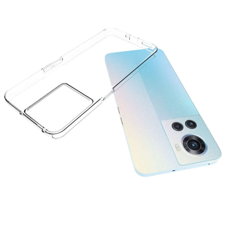 For OnePlus Ace Waterproof Texture TPU Phone Case(Transparent)