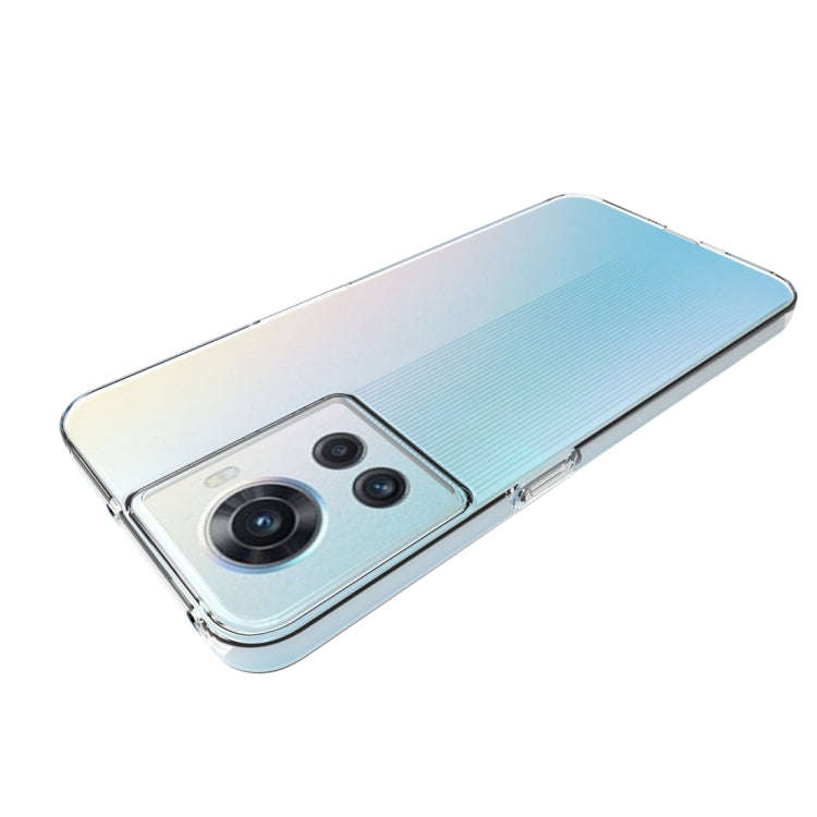 For OnePlus Ace Waterproof Texture TPU Phone Case(Transparent)
