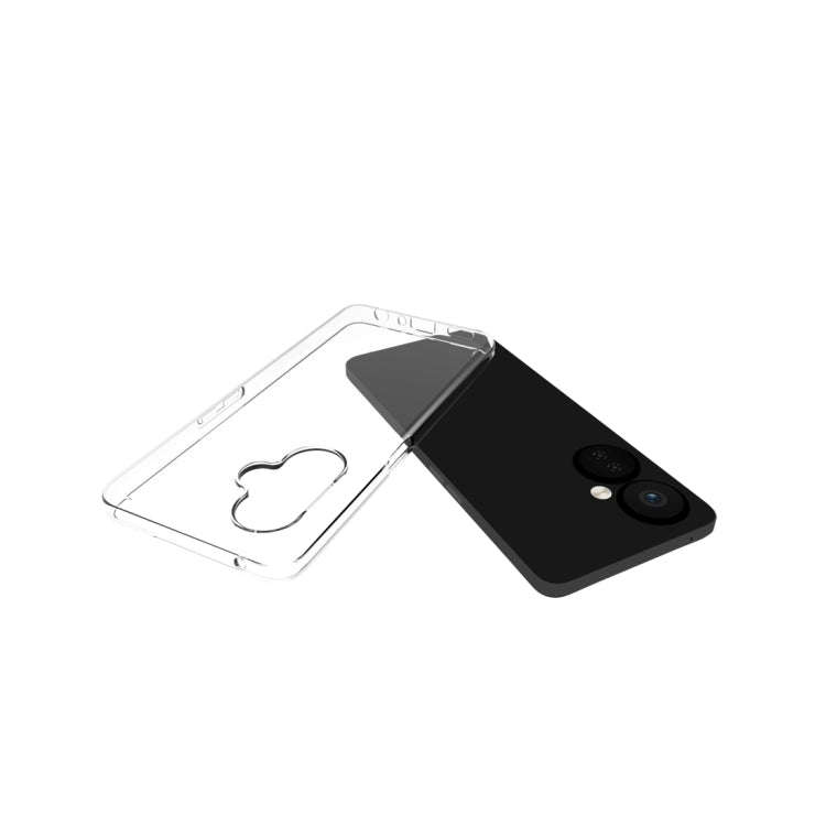 For OnePlus Nord CE 3 Lite 5G Waterproof Texture TPU Phone Case(Transparent)