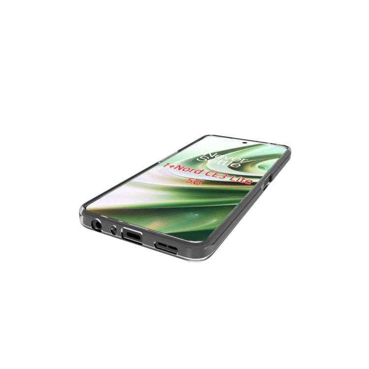 For OnePlus Nord CE 3 Lite 5G Waterproof Texture TPU Phone Case(Transparent)