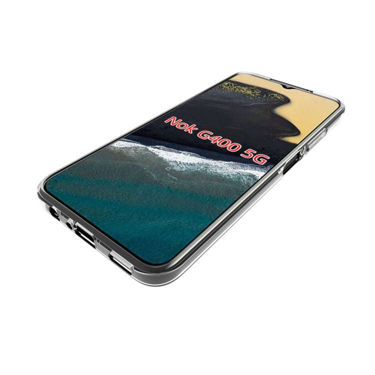 For Nokia G400 5G Waterproof Texture TPU Phone Case(Transparent)