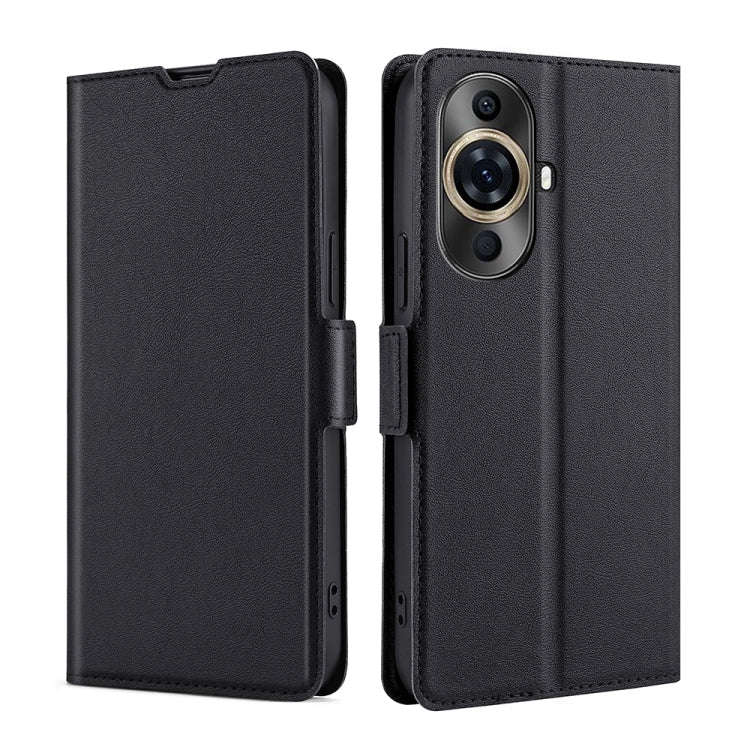 For Huawei nova 11 Pro 4G / 11 Ultra 4G Ultra-thin Voltage Side Buckle Horizontal Flip Leather Ph...