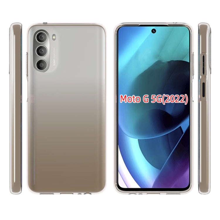 For Motorola Moto G 5G 2022 Waterproof Texture TPU Phone Case