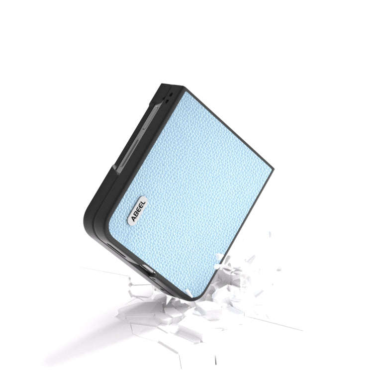 For Huawei nova Flip ABEEL Black Edge Genuine Mino Phone Case(Blue)