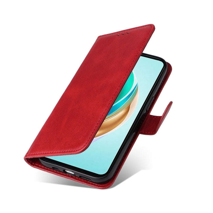 For Honor X6b Classic Calf Texture Flip Leather Phone Case(Red)
