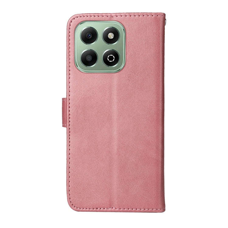 For Honor X6b Classic Calf Texture Flip Leather Phone Case(Rose Gold)