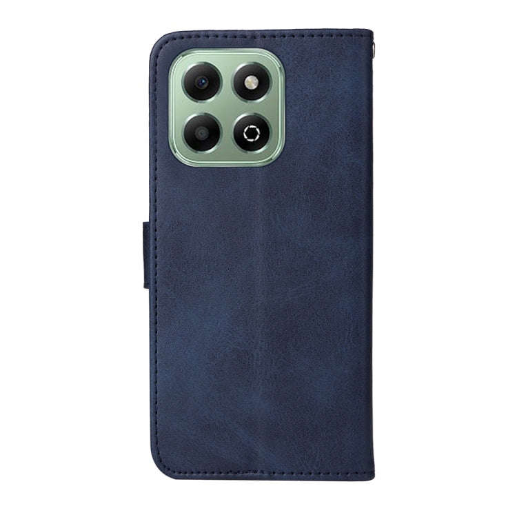For Honor X6b Classic Calf Texture Flip Leather Phone Case(Blue)