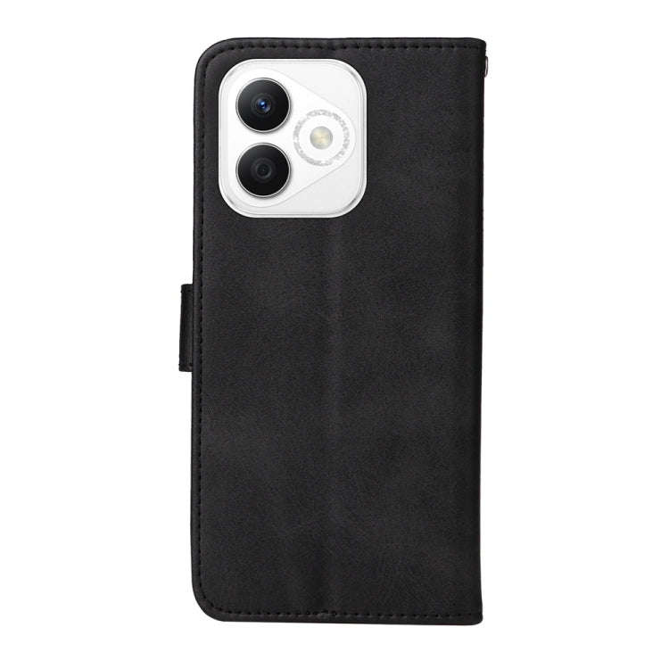 For Honor X60i Classic Calf Texture Flip Leather Phone Case(Black)