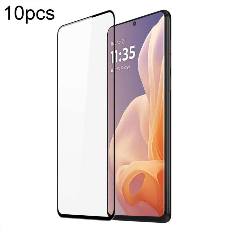 For Motorola Moto G85 / S50 Neo 10pcs DUX DUCIS 0.33mm 9H Medium Alumina Tempered Glass Film