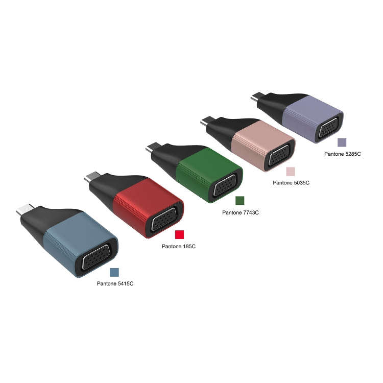 Onten UC105 2K Type-C to VGA Video Converter(Random Color Delivery)