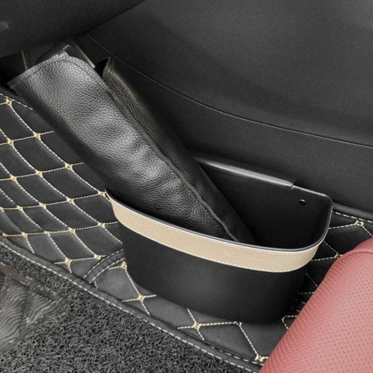 Car Trash Can Car Hanging Sundries Storage Box(Red)