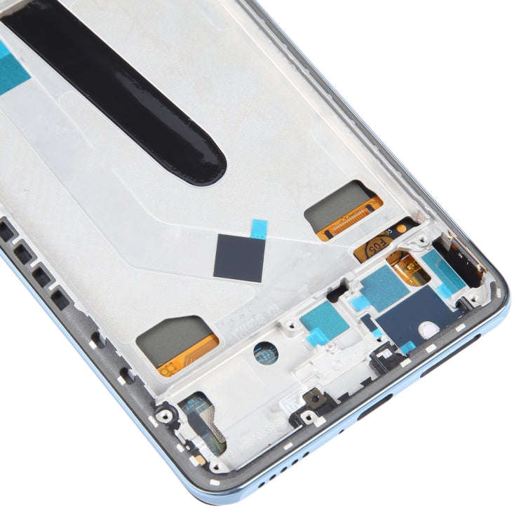 OLED LCD Screen For Xiaomi Mi 11i Digitizer Full Assembly with Frame(Blue)