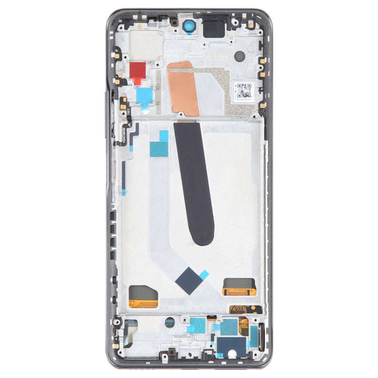 OLED LCD Screen For Xiaomi 11X Digitizer Full Assembly with Frame(Black)