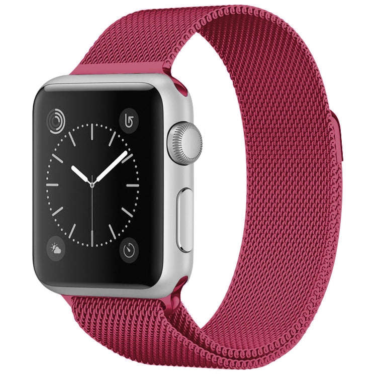 For Apple Watch Series 9&8&7 41mm / 6 & SE & 5 & 4 40mm / 3 & 2 & 1 38mm Milanese Loop Magnetic S...