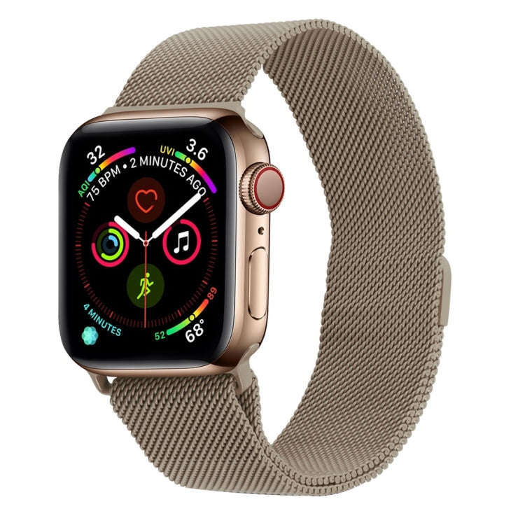 For Apple Watch Series 9&8&7 41mm / 6 & SE & 5 & 4 40mm / 3 & 2 & 1 38mm Milanese Loop Magnetic S...