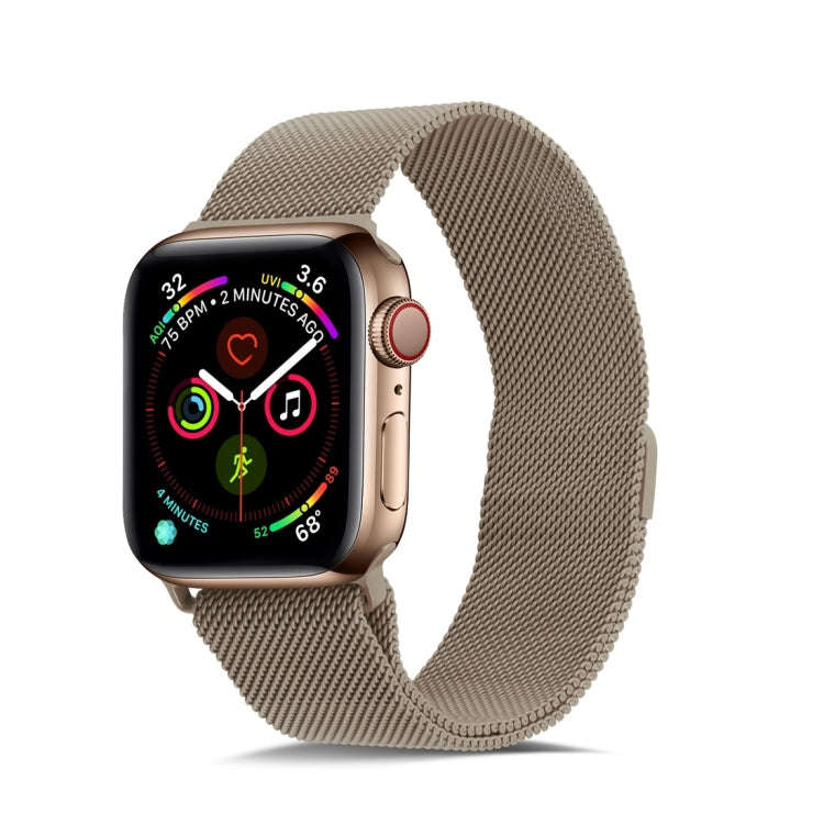 For Apple Watch Series 9&8&7 41mm / 6 & SE & 5 & 4 40mm / 3 & 2 & 1 38mm Milanese Loop Magnetic S...