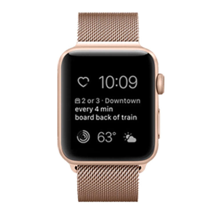 For Apple Watch Series  9&8&7 41mm / 6 & SE & 5 & 4 40mm / 3 & 2 & 1 38mm Milanese Loop Magnetic ...