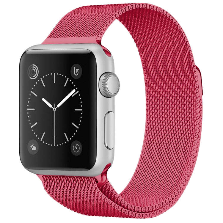 For Apple Watch Series 9&8&7 41mm / 6 & SE & 5 & 4 40mm / 3 & 2 & 1 38mm Milanese Loop Magnetic S...