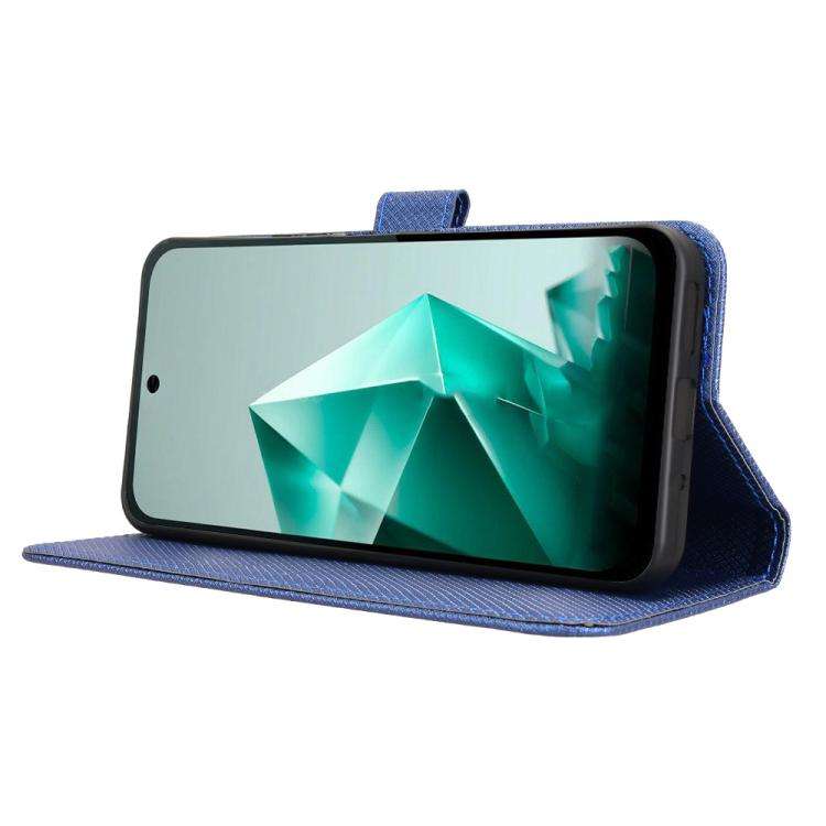 For Infinix Note 50x 5G Diamond Texture Leather Phone Case(Blue)