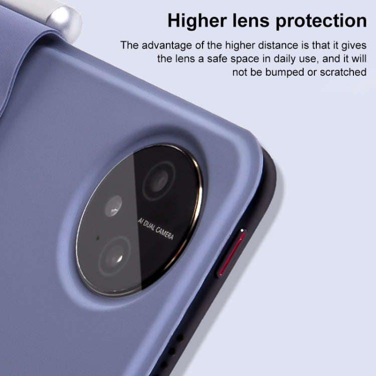 For Huawei Matepad Pro 11 3-fold Double-sided Clip Buckle Magnetic Smart Tablet Case(Lavender)