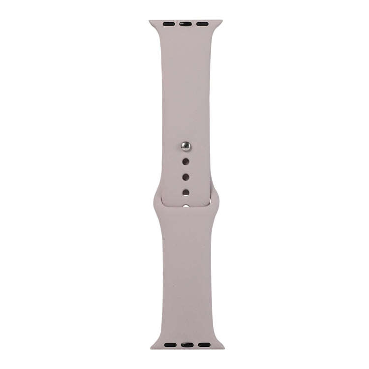 For Apple Watch Series 9&8&7 41mm / SE 3&SE 2&6&SE&5&4 40mm / 3&2&1 38mm Silicone Watch Band, Lon...