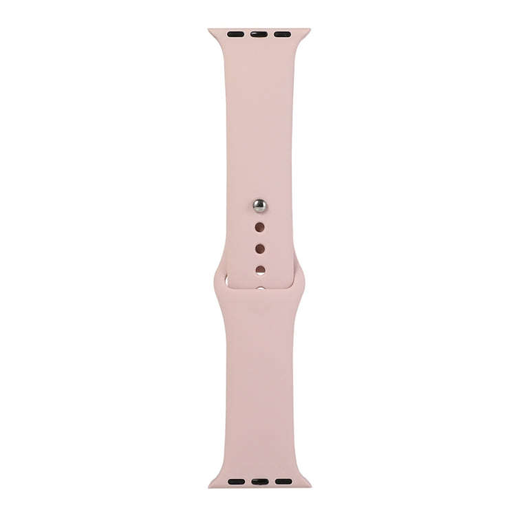 For Apple Watch Series 9&8&7 41mm / SE 3&SE 2&6&SE&5&4 40mm / 3&2&1 38mm Silicone Watch Band, Lon...