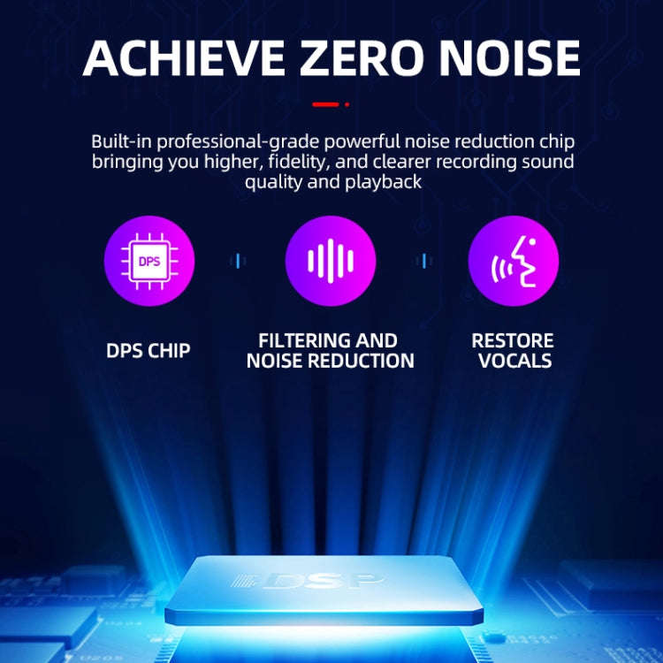 JNN M2 Ultra-thin HD Noise Reduction Intelligent Control Voice Voice Recorder, Capacity:32GB(Black)