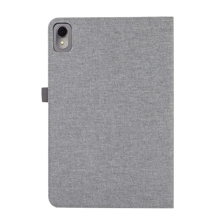 For Huawei MatePad 11 2023 Fabric Leather Tablet Case(Grey)