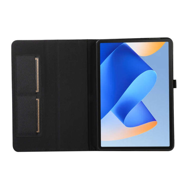 For Huawei MatePad Air 11.5 inch Fabric Leather Tablet Case(Black)