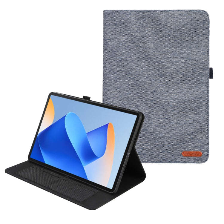 For Huawei MatePad Air 11.5 inch Fabric Leather Tablet Case(Blue)