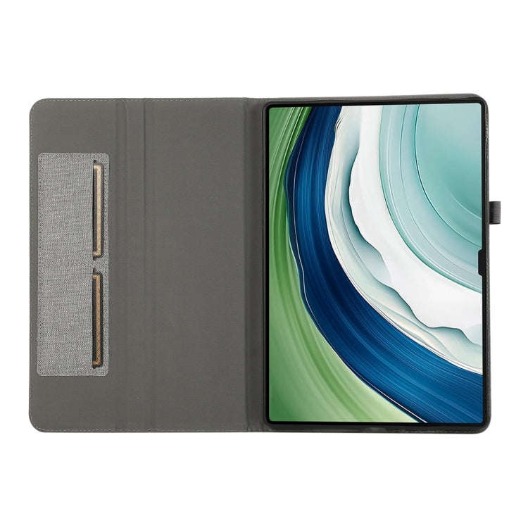 For Huawei MatePad Pro 13.2 Fabric Leather Tablet Case(Grey)