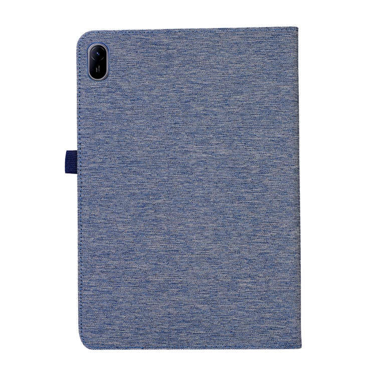 For Huawei MatePad SE 11 2024 Fabric Leather Tablet Case(Blue)