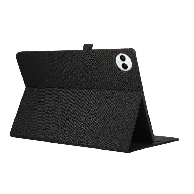 For Huawei MatePad Pro 12.2 2024 Fabric Leather Tablet Case(Black)